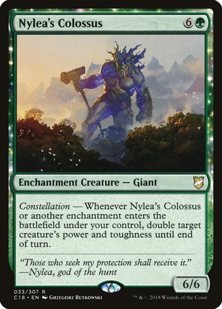 Nylea's Colossus [Commander 2018] | Event Horizon Hobbies CA