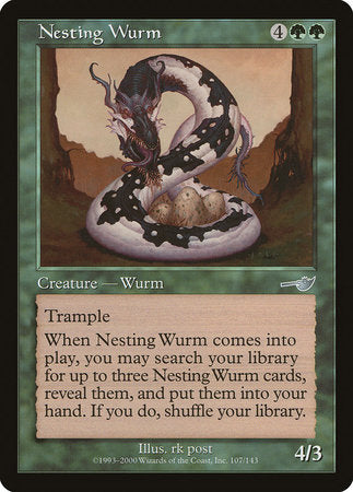 Nesting Wurm [Nemesis] | Event Horizon Hobbies CA