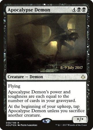 Apocalypse Demon [Hour of Devastation Promos] | Event Horizon Hobbies CA