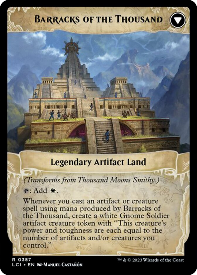 Thousand Moons Smithy // Barracks of the Thounsand [The Lost Caverns of Ixalan] | Event Horizon Hobbies CA