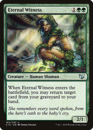 Eternal Witness [Commander 2015] | Event Horizon Hobbies CA