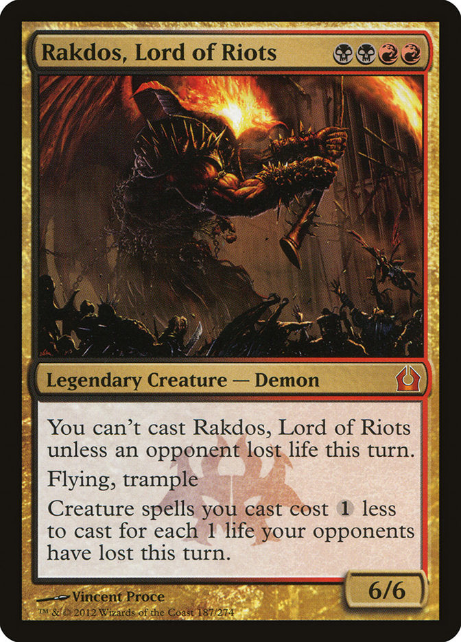 Rakdos, Lord of Riots [Return to Ravnica] | Event Horizon Hobbies CA