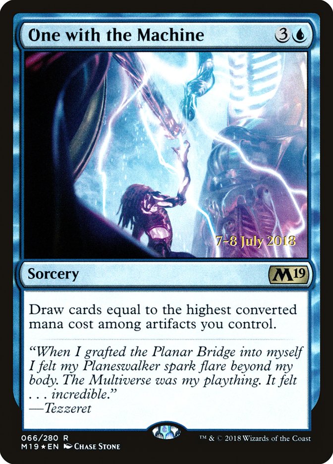 One with the Machine  [Core Set 2019 Prerelease Promos] | Event Horizon Hobbies CA