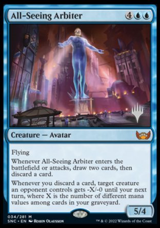 All-Seeing Arbiter (Promo Pack) [Streets of New Capenna Promos] | Event Horizon Hobbies CA