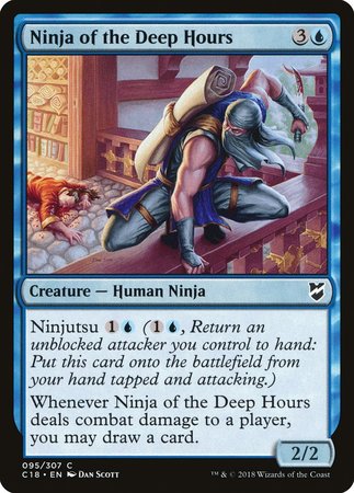 Ninja of the Deep Hours [Commander 2018] | Event Horizon Hobbies CA