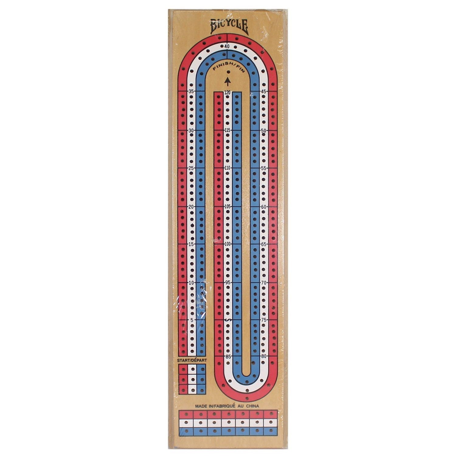 Board Game - Bicycle 3- Track Cribbage Board Game | Event Horizon Hobbies CA