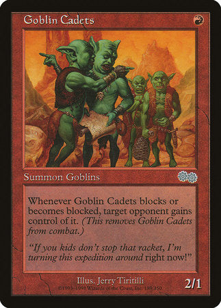 Goblin Cadets [Urza's Saga] | Event Horizon Hobbies CA