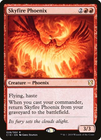 Skyfire Phoenix [Commander 2019] | Event Horizon Hobbies CA