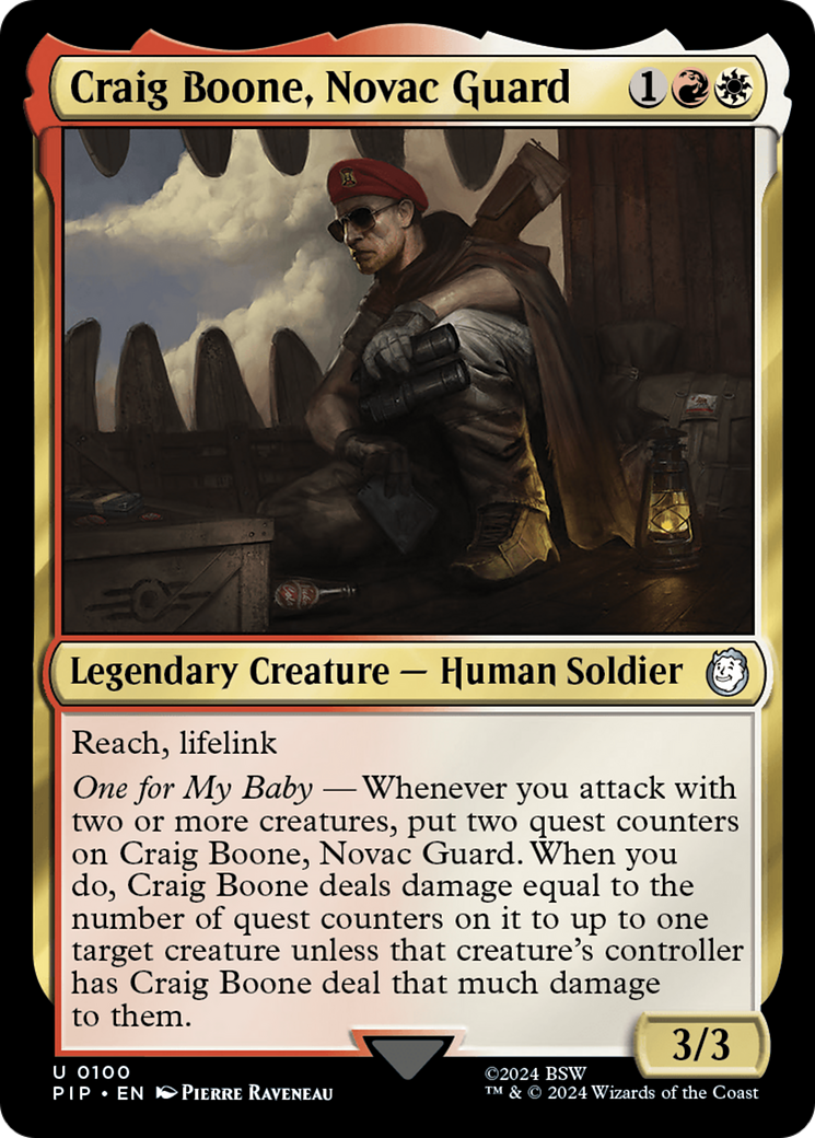 Craig Boone, Novac Guard [Fallout] | Event Horizon Hobbies CA