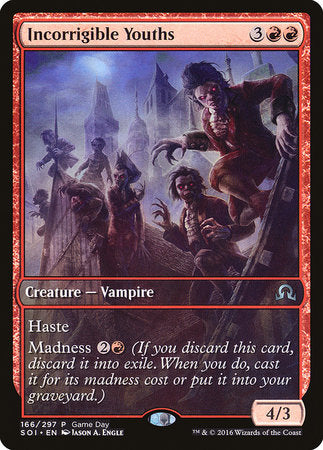 Incorrigible Youths [Shadows over Innistrad Promos] | Event Horizon Hobbies CA