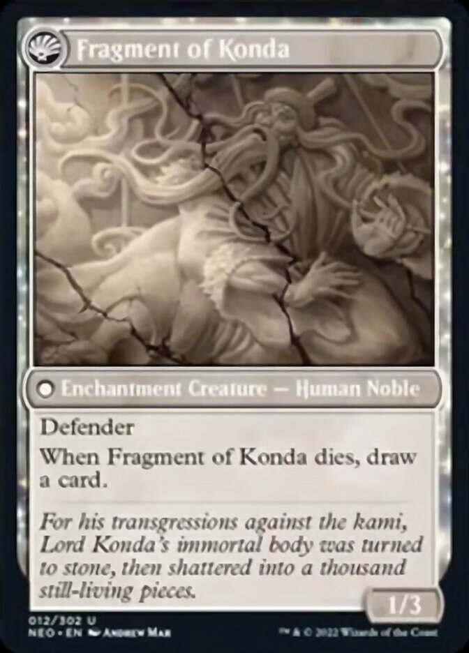 The Fall of Lord Konda // Fragment of Konda [Kamigawa: Neon Dynasty] | Event Horizon Hobbies CA