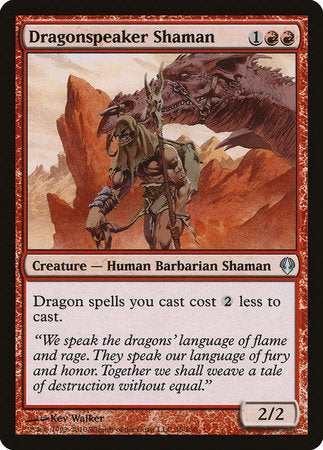 Dragonspeaker Shaman [Archenemy] | Event Horizon Hobbies CA