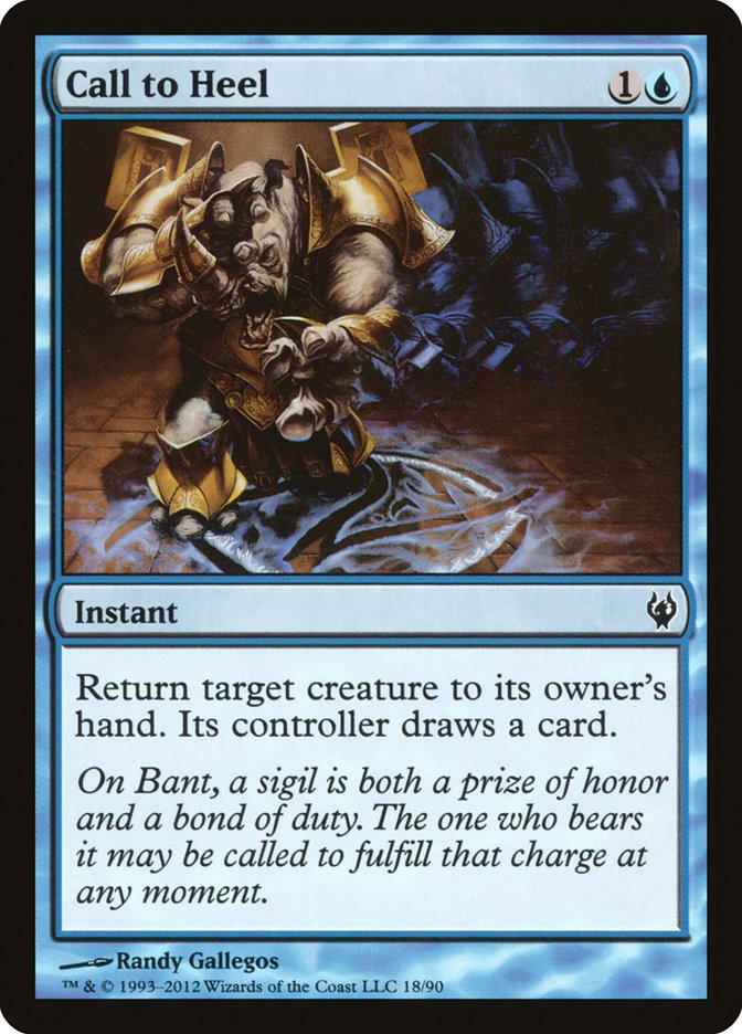 Call to Heel [Duel Decks: Izzet vs. Golgari] | Event Horizon Hobbies CA