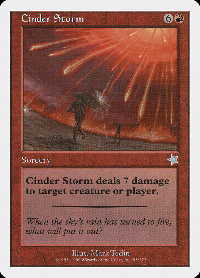 Cinder Storm [Starter 1999] | Event Horizon Hobbies CA