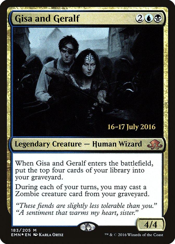 Gisa and Geralf  [Eldritch Moon Prerelease Promos] | Event Horizon Hobbies CA