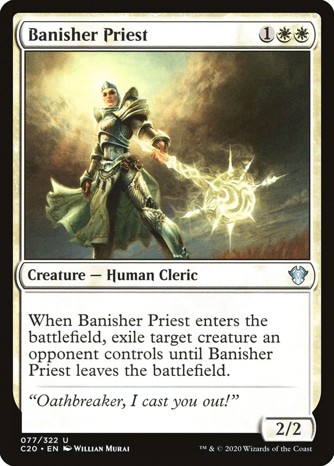 Banisher Priest [Commander 2020] | Event Horizon Hobbies CA