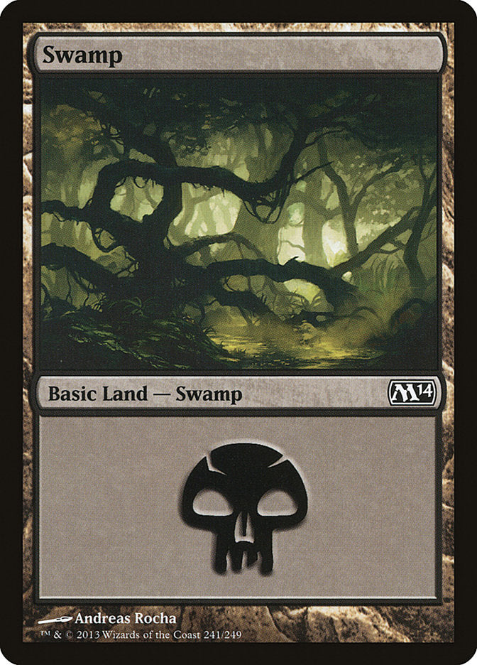 Swamp (241) [Magic 2014] | Event Horizon Hobbies CA
