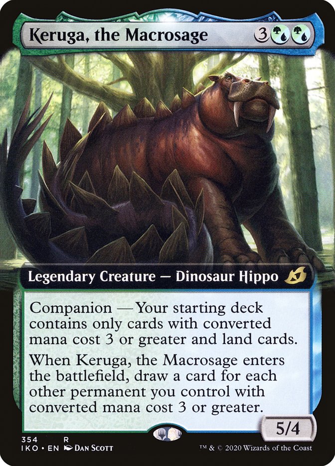 Keruga, the Macrosage (Extended Art) [Ikoria: Lair of Behemoths] | Event Horizon Hobbies CA