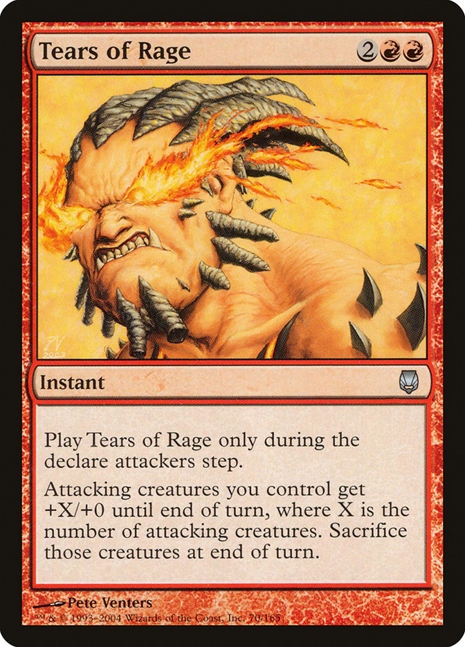 Tears of Rage [Darksteel] | Event Horizon Hobbies CA