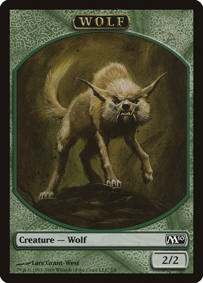 Wolf [Magic 2010 Tokens] | Event Horizon Hobbies CA