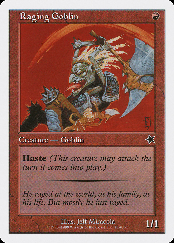 Raging Goblin [Starter 1999] | Event Horizon Hobbies CA