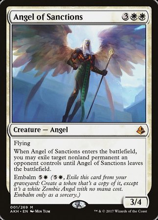 Angel of Sanctions [Amonkhet] | Event Horizon Hobbies CA