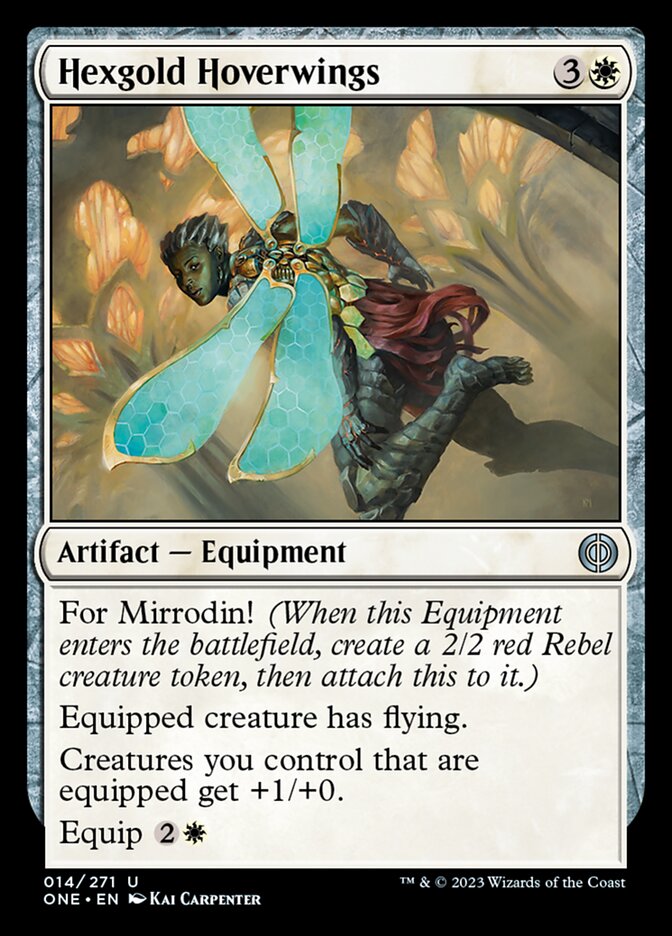 Hexgold Hoverwings [Phyrexia: All Will Be One] | Event Horizon Hobbies CA