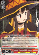 "Knowledge of Learning A Skill" Megumin (KS/W49-E038 R) [KonoSuba]