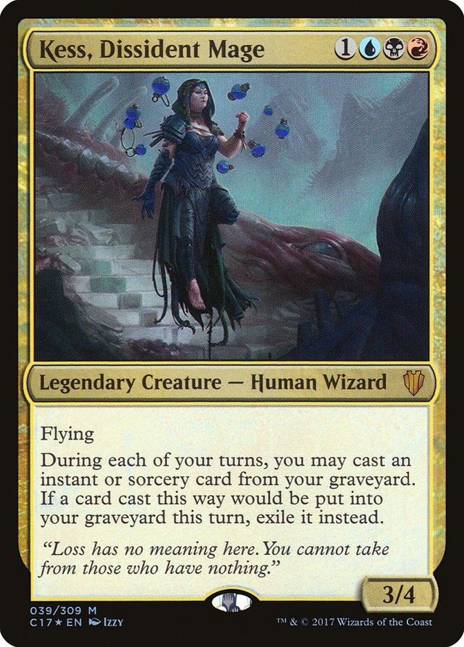 Kess, Dissident Mage [Commander 2017] | Event Horizon Hobbies CA