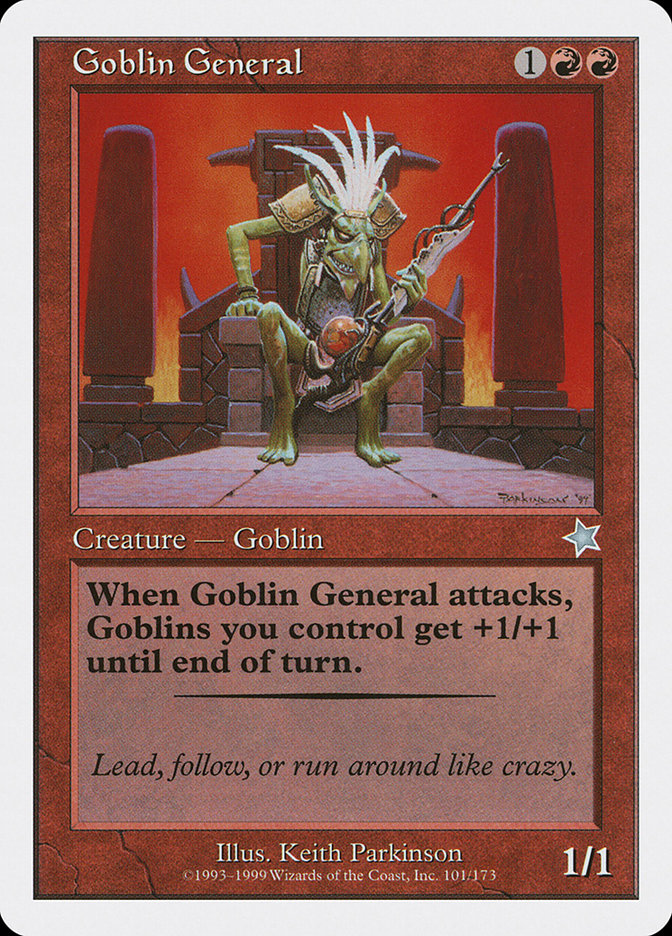 Goblin General [Starter 1999] | Event Horizon Hobbies CA