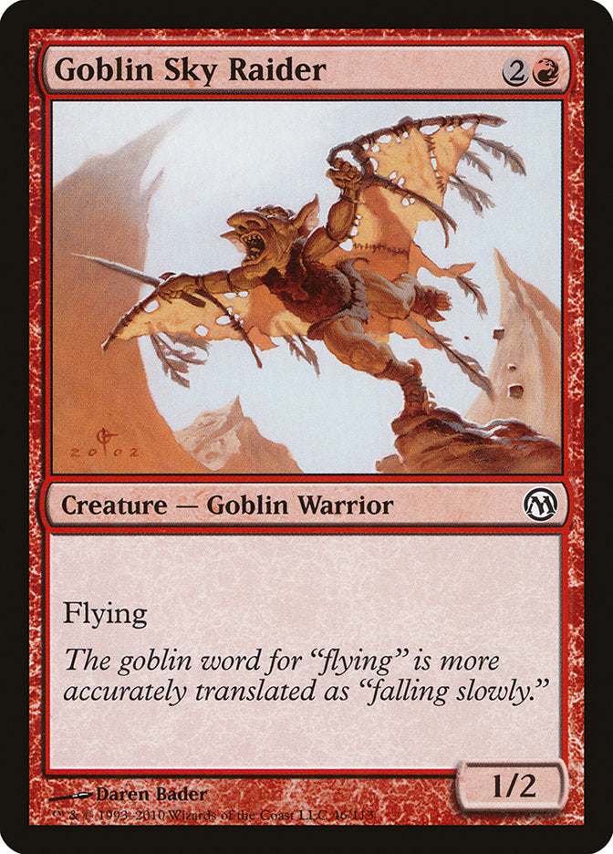 Goblin Sky Raider [Duels of the Planeswalkers] | Event Horizon Hobbies CA