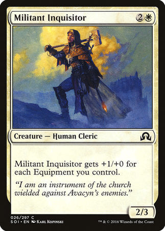 Militant Inquisitor [Shadows over Innistrad] | Event Horizon Hobbies CA