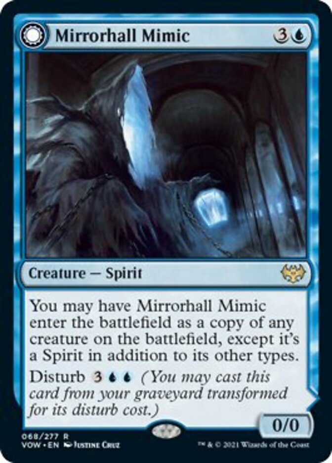 Mirrorhall Mimic // Ghastly Mimicry [Innistrad: Crimson Vow] | Event Horizon Hobbies CA