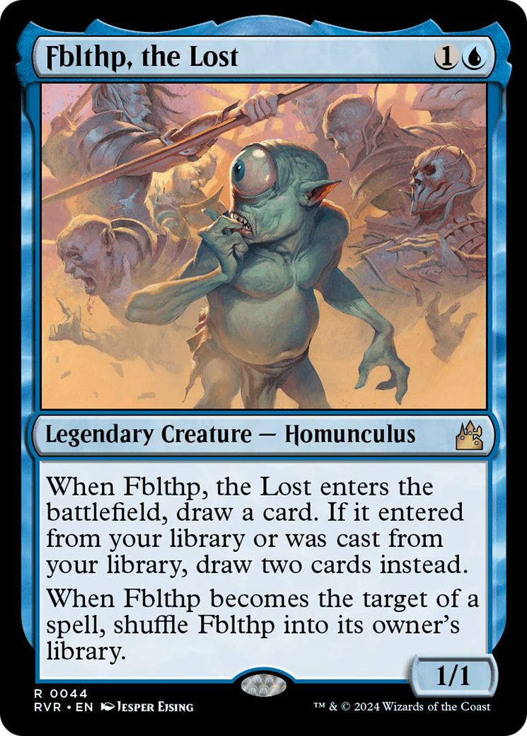 Fblthp, the Lost [Ravnica Remastered] | Event Horizon Hobbies CA