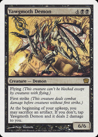 Yawgmoth Demon [Ninth Edition] | Event Horizon Hobbies CA