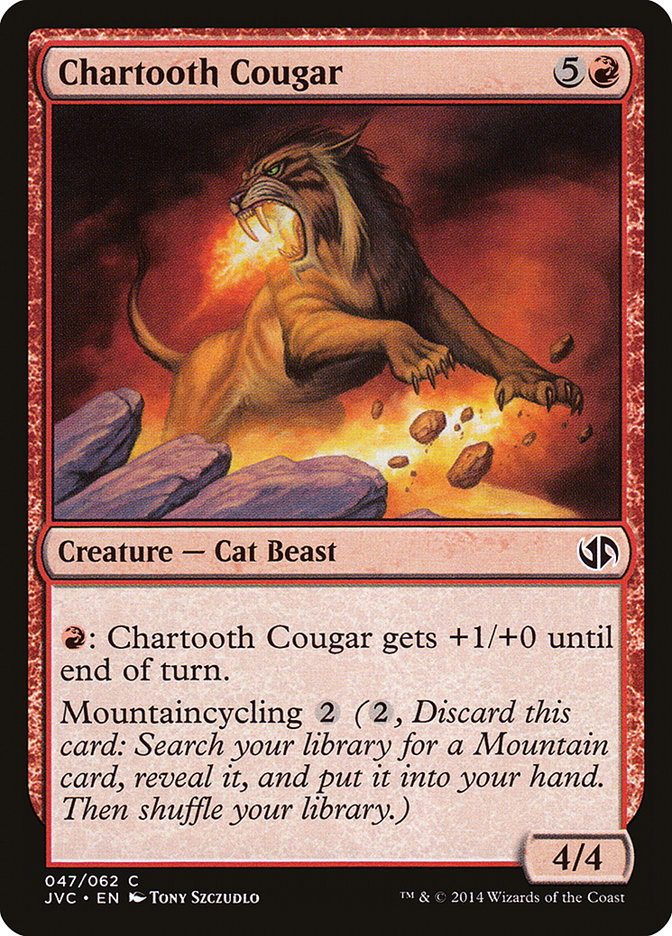 Chartooth Cougar [Duel Decks Anthology] | Event Horizon Hobbies CA