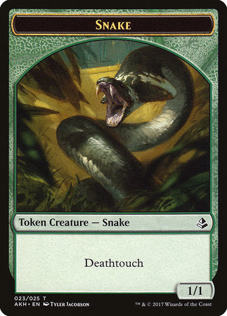 Snake Token [Amonkhet Tokens] | Event Horizon Hobbies CA