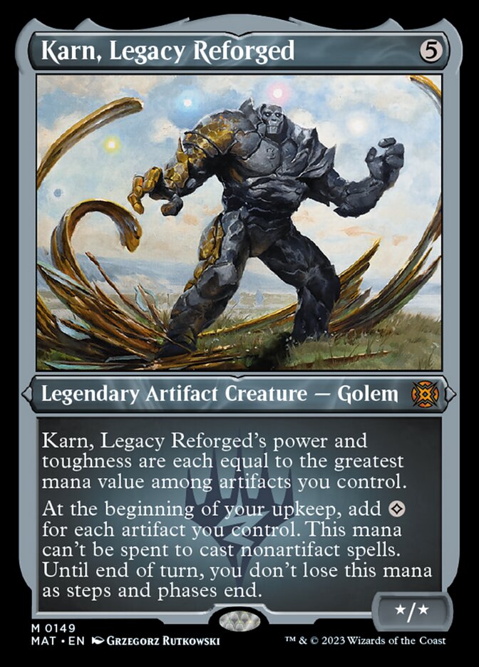 Karn, Legacy Reforged (Foil Etched) [March of the Machine: The Aftermath] | Event Horizon Hobbies CA