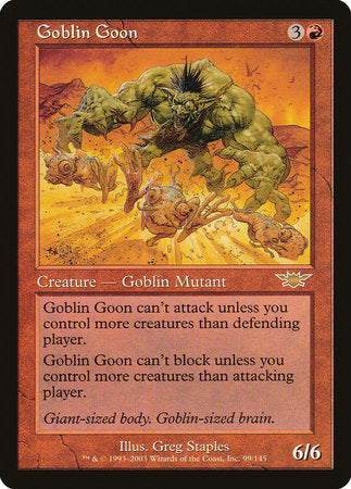 Goblin Goon [Legions] | Event Horizon Hobbies CA