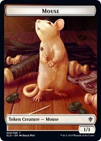 Mouse // Food (18) Double-sided Token [Throne of Eldraine Tokens] | Event Horizon Hobbies CA