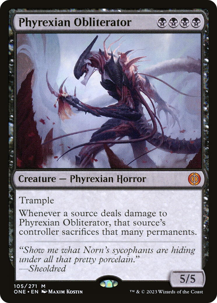 Phyrexian Obliterator [Phyrexia: All Will Be One] | Event Horizon Hobbies CA