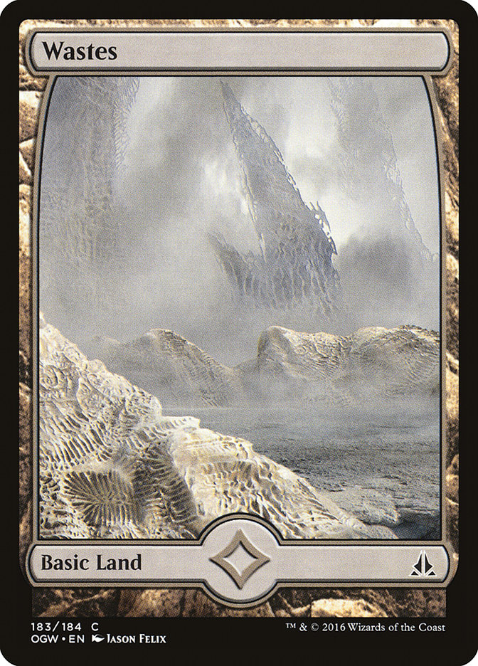 Wastes (183) (Full Art) [Oath of the Gatewatch] | Event Horizon Hobbies CA