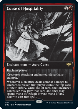Curse of Hospitality [Innistrad: Double Feature] | Event Horizon Hobbies CA