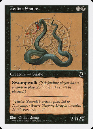 Zodiac Snake [Portal Three Kingdoms] | Event Horizon Hobbies CA