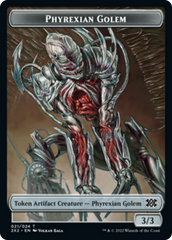 Bear // Phyrexian Golem Double-sided Token [Double Masters 2022 Tokens] | Event Horizon Hobbies CA