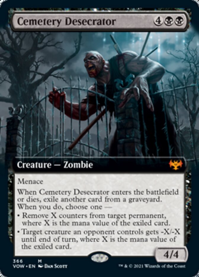 Cemetery Desecrator (Extended) [Innistrad: Crimson Vow] | Event Horizon Hobbies CA