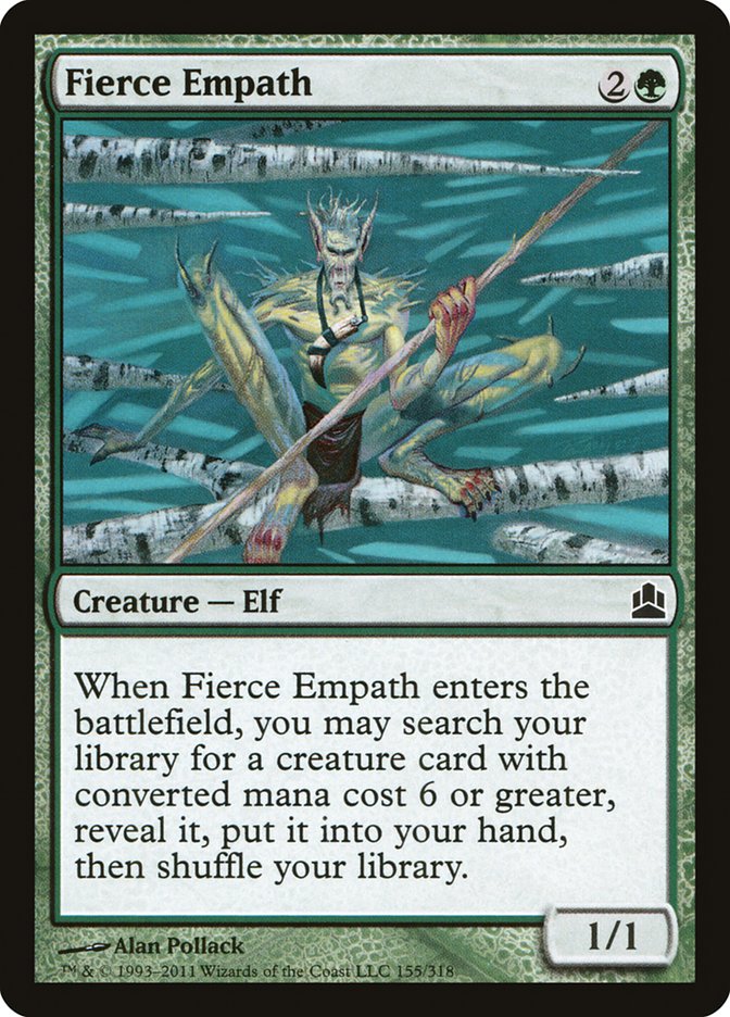 Fierce Empath [Commander 2011] | Event Horizon Hobbies CA