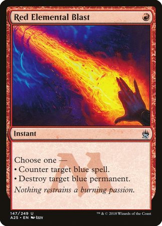 Red Elemental Blast [Masters 25] | Event Horizon Hobbies CA