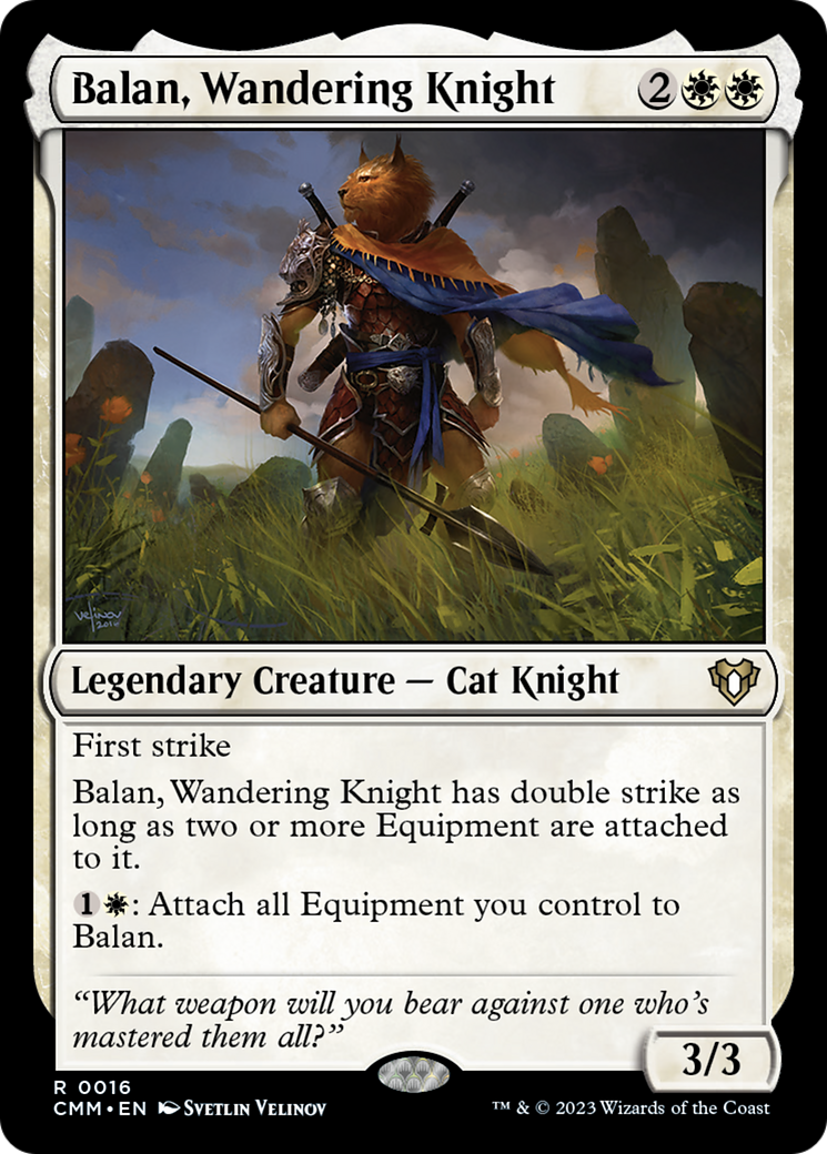 Balan, Wandering Knight [Commander Masters] | Event Horizon Hobbies CA