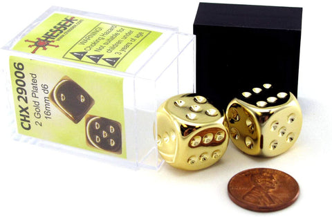 Dice - Chessex - 16mm d6 (2pc)
